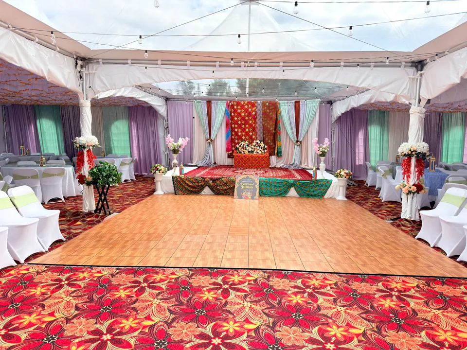 Wedding dance flooring